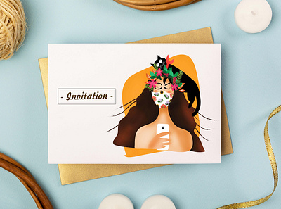 Invitation Design Using with Tutu Illustration brand identity branding design cartoon character cartoon illustration children book illustration colombo creative design design app drawing dribbble dribble flat illustration gillustrations illustration illustrator invitation kidlitart sri lanka srilanka