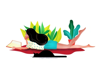 Relaxing time with TUTU app design art art direction artist character design children book illustration childrens illustration colombo creative desginer design drawing dribbble flat design flat illustration illustration illustrator kidlitart kids illustration srilanka