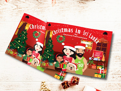 My First Christmas Book Illustrations☺️ artist children children book illustration childrens book childrens illustration christmas colombo cute design designers drawing dribbble family fantacy graphicdesign illustrator kids book kids illustration storybook writers