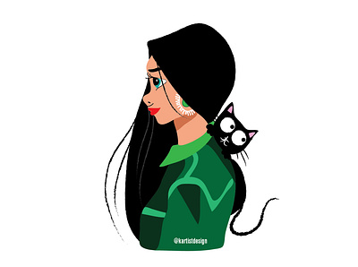 ~ One of my Illustration Concept ~ art art direction artist cat children children book illustration childrens illustration colombo cute design drawing dribbble best shot dribble flat illustration green illustration illustrator kids kids illustration srilanka