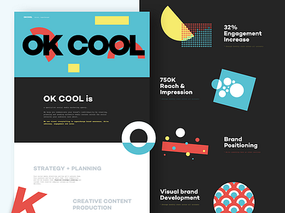 OKCOOL - Landing page