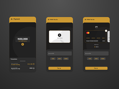 E-wallet app design illustration invision invisionapp mobile app design ui ux