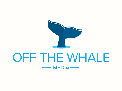 Off the Whale Logo [Second Edition] company design film off the whale video whale