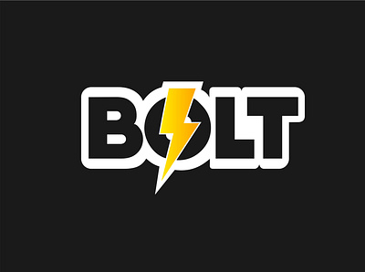 BOLT app branding design logo vector