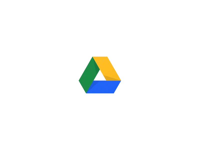 Google Drive animation gif google motion