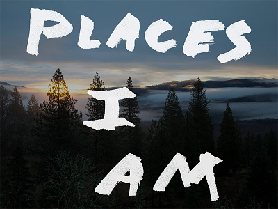 Places I Am mini personal site