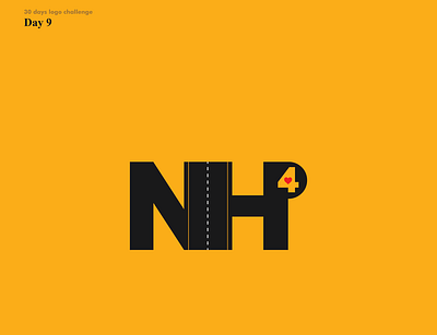 NH4 adobe illustrator branding esports logo highways illustration illustrator logo logodesign nhlogo nhlogo portnizam typography vector