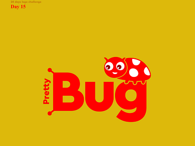 PRETTY BUG adobe illustrator art bug buglogo illustration illustrator logo logodesign logoidea photoshop portnizam