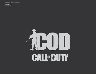 CALL OF DUTY - COD call of duty esports logo game design gaming gaminglogo gun icon illustrator logo mascot photo portnizam pubg pubg mobile vector