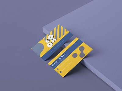 zOOm Design Brand - Business Card branding illustrator logo minimal photoshop