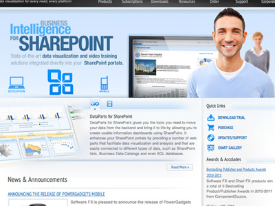 Home page positioning/navigation 3