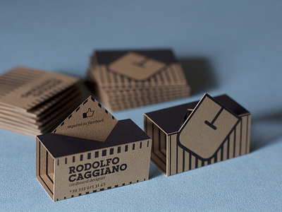 Pop-up Business Card