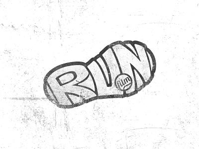 Run film concept logotype