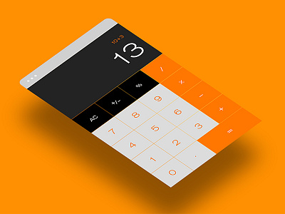 Day 5 of '100 Days of UI' - Calculator