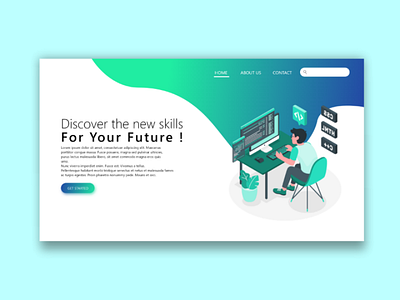 Landing Page uiux