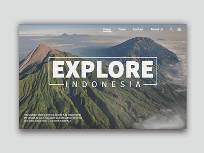 Explore our country uiux