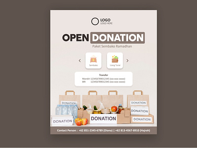 Open Donation Pamflet