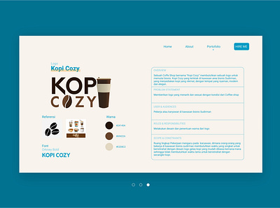 Web portofolio Design design graphic design ui uiux