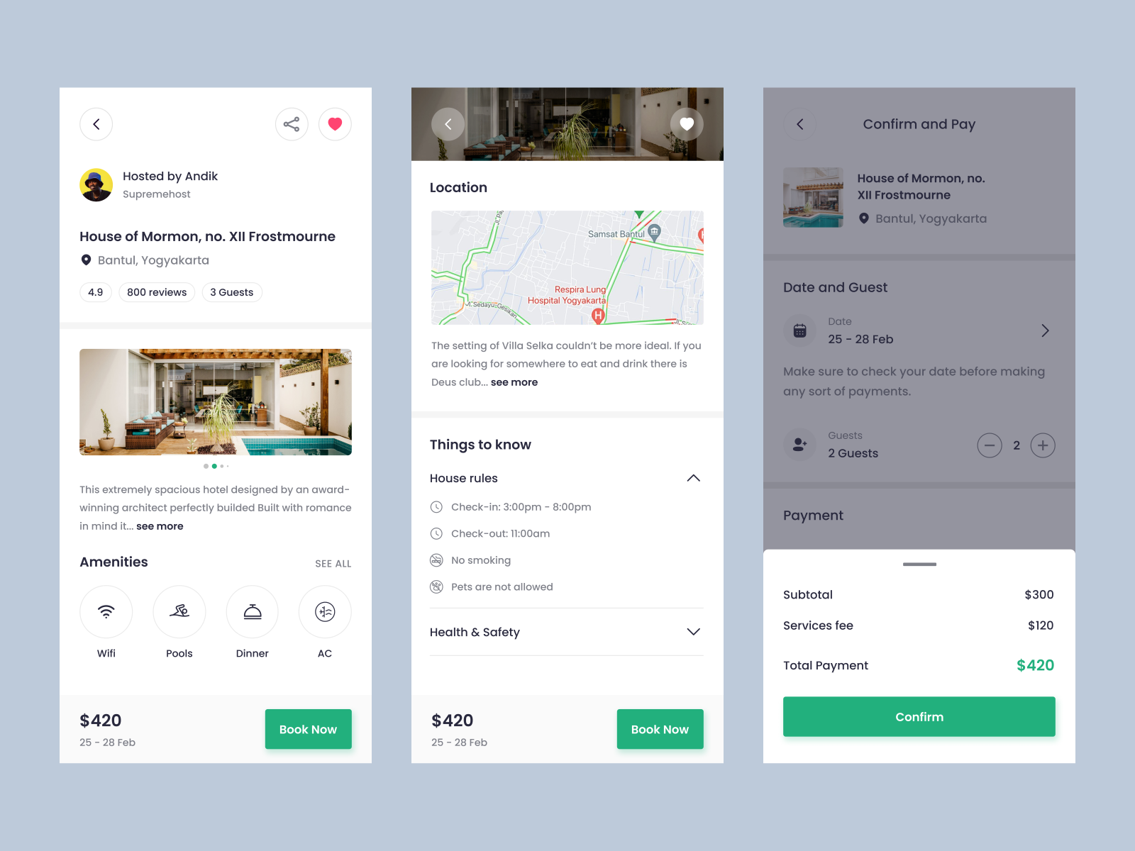 Hotel Booking App - Part 2 by Habib Gilang Maulana for Keitoto on Dribbble