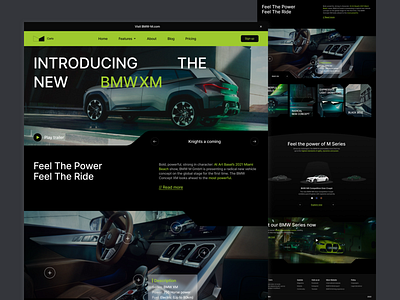 Carlo - BWM M Series Landing Page by Habib Gilang Maulana for Keitoto ...