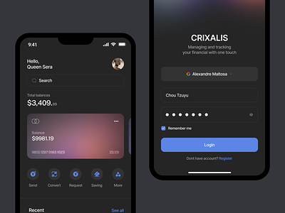 Crixalis - Mobile Bank