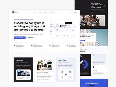 Bacone - Real Estate Investments Landing Page by Habib Gilang Maulana ...
