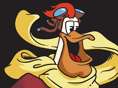 Launchpad McQuack cartoon disney duck duck tales launchpad mcquack