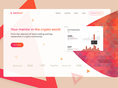 Mosaic Landing Page