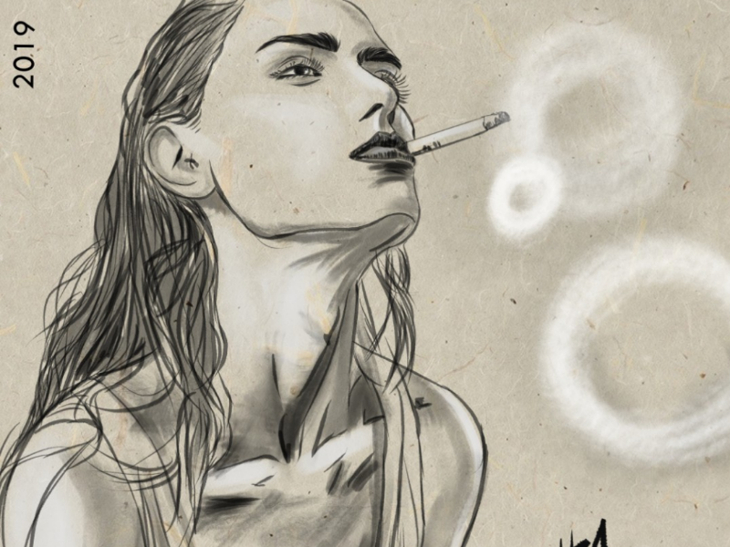 Rings visual storyteller designer inktober artist ink paint illustration
