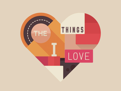 Heart 'The Things I Love' building up heart love things