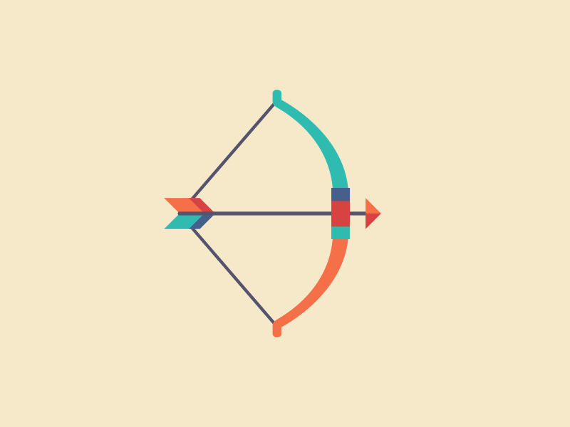 Bow And Arrow by Dennis Hoogstad Dribbble Dribbble