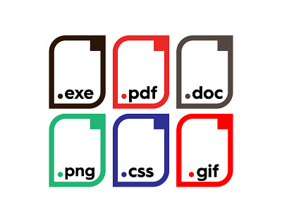 file extensions design