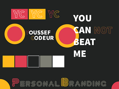 My First Personal Branding branding design flat icon illustration illustrator logo minimal personal ui ux vector
