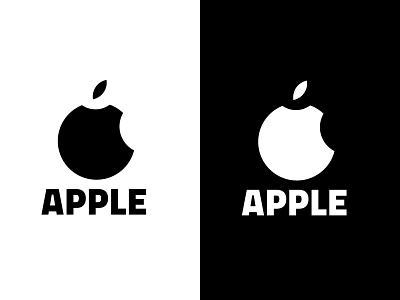 apple logo redisgn apple apple watch black black and white blackandwhite branding design famous flat illustrator iphone minimal minimalism minimalist minimalist logo minimalistic phone rebranding steve jobs white