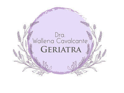 Wellness logo Geriatra branding color flat graphic design icon illustrator logo minimalist watermark welness