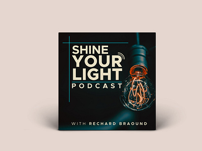 shine your light Podcast cover art audio banner banners blog broadcast broadcasting chrome classic elegant flyer template icon instagram instrument karaoke label media metal music event nightclub podcast