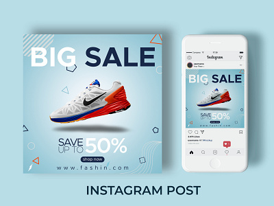 Big Sale Social Media Banner - Instagram post Design by ar__design on ...