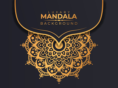 Luxury mandala background Design