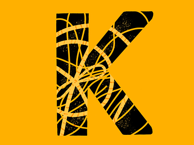 K 36daysoftype 36daysoftype brand branding design designers letter letter mark lettering logo typematters typography