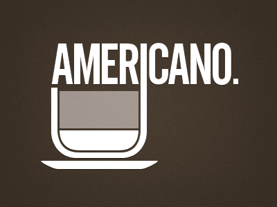 Americano americano coffee