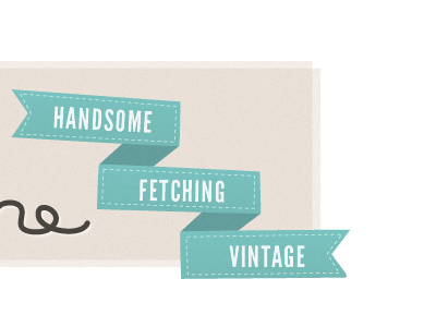 Handsome Fetching Vintage