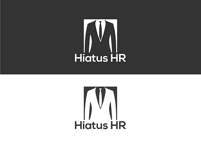 Hiatus HR Combination mark Logo Design art branding design flat illustration illustrator logo logo design logodesign vector