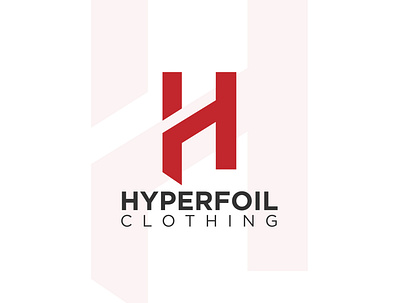 Hyperfoild Clothing Monogram Logo Design art branding design icon logo logo design logodesign minimal typography vector