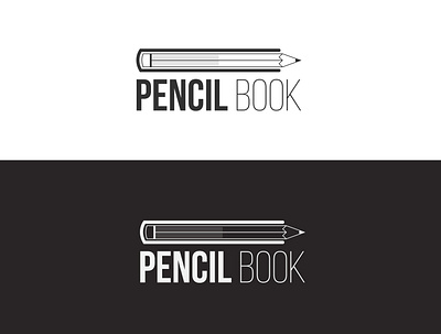 Pencil Book Education Logo Design art branding design flat logo logo design logodesign minimal vector web