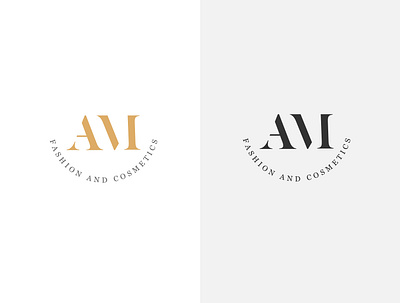 Luxury Fashion And Cosmetics Monogram Lettermark Logo Design awesome logo best logo creative custom design fashion fashion brand logo design logodesign luxury brand luxury logo minimal minimalist logo modern logo typography