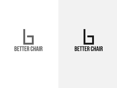 Better chair Home furniture iconic Monogram Logo Design awesome logo best logo brand identity branding icon illustration logo logo design logodesign minimal typography