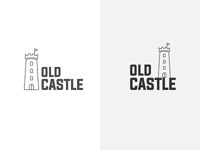 Old Castle Combination Mark Logo Design