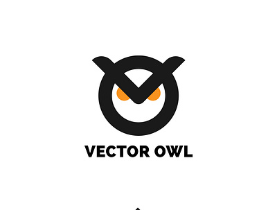 Vector Owl Logo Design awesome logo branding flat icon logo logo design logodesign minimal minimalist logo vector