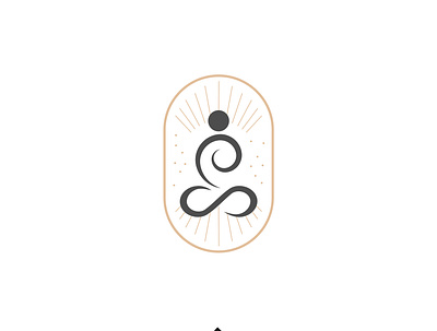 Spiritual Logo Design awesome logo branding design flat logo logo design logodesign minimal minimalist logo spiritual spirituality yoga logo