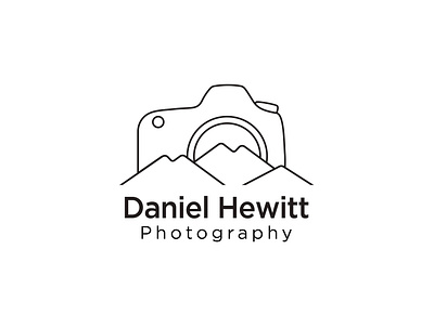 Photography Line Art Logo Design branding design flat logo logo design logodesign minimal minimalist logo modern logo photogarphy photography logo photography logo design